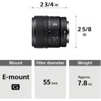 Sony E 15mm f/1.4 G