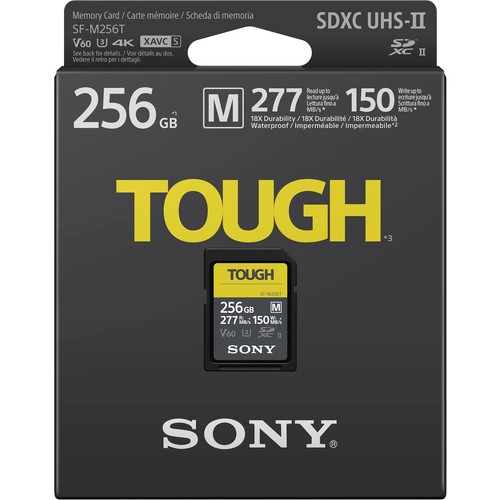 Sony 256GB SF-G TOUGH Series UHS-II SDXC