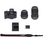 Canon EOS R50 with 18-45mm and 55-210mm Lenses