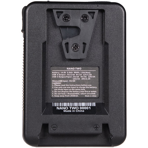 FXLion Nano TWO Ultracompact V-Mount Battery (98Wh)
