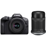 canon r100 with two kit lenses
