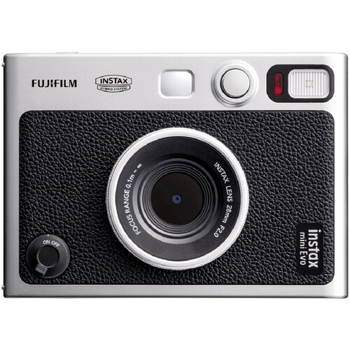 1688490906_1774544 FUJIFILM INSTAX MINI EVO Hybrid Instant Camera (Black)